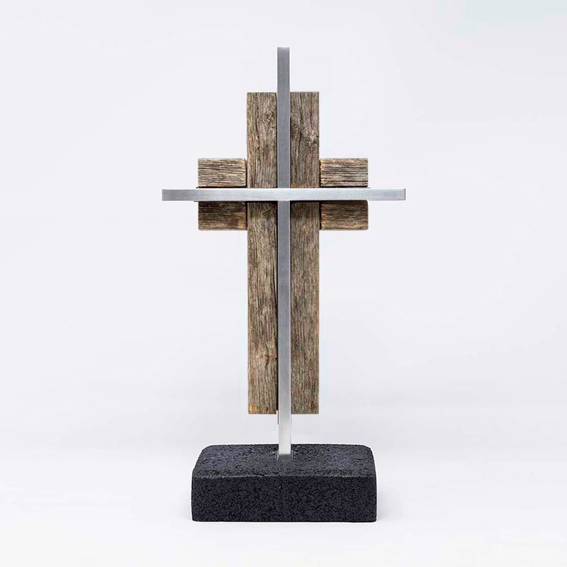 Reclaimed Barnwood Unity Cross® Cord of Three Strands – UnityCross